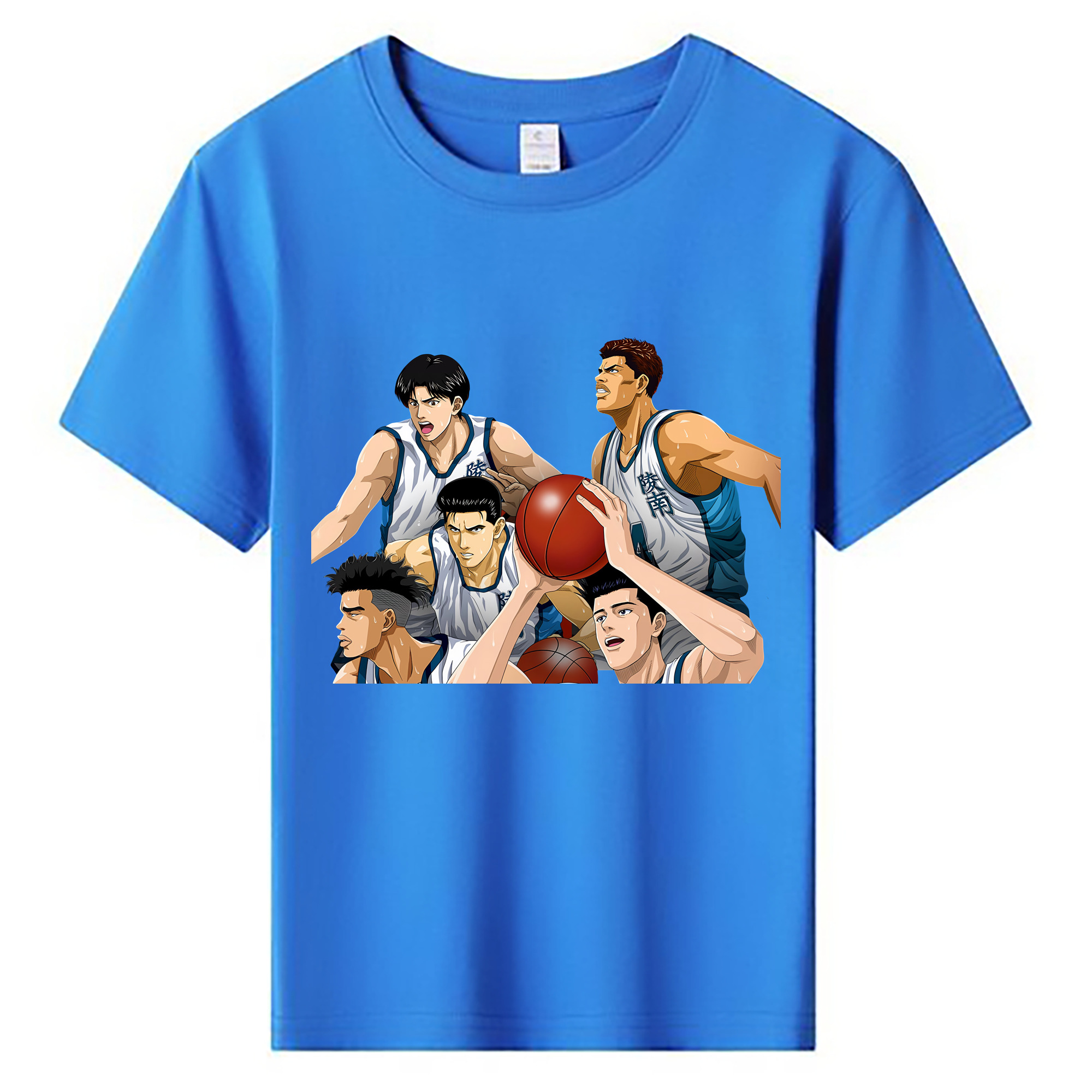 （画像用） SLAM DUNK／スラムダンク 綿100％キッズTシャツ（フロントプリント）